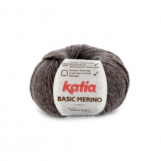 Basic Merino Bruin-beige 08