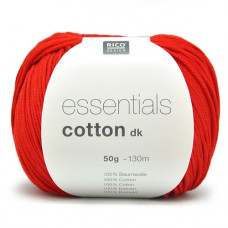 Rico Essentials Cotton DK 02 rood