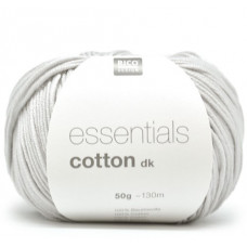 Rico Essentials Cotton DK 24 zilvergrijs