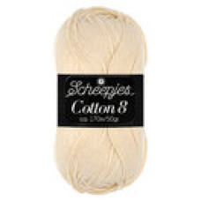 Scheepjes Cotton 8 501 ecru