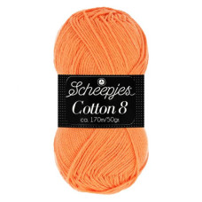 Scheepjes Cotton 8 639 oranje