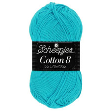 Scheepjes Cotton 8 712 blauw